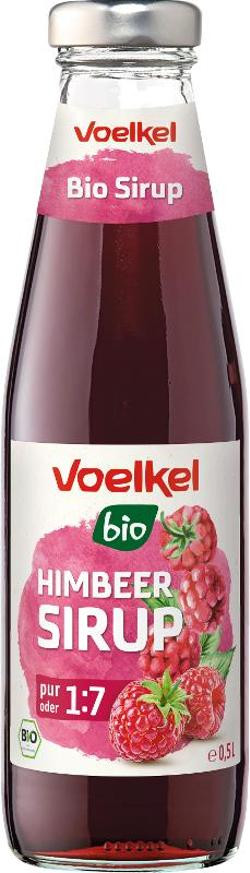 Produktfoto zu Sirup Himbeere 0,5 l Voelkel