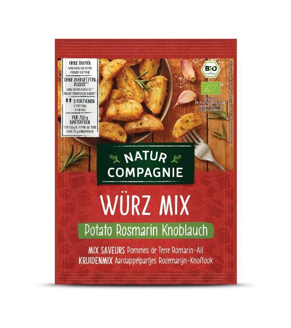 Produktfoto zu Potato Fix Rosmarin Knoblauch 35g Natur Companie