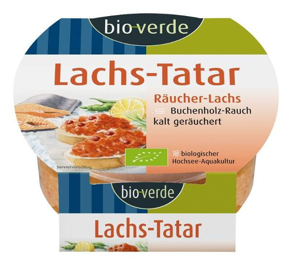 Produktfoto zu Räucherlachs-Tatar 125g bio-verde