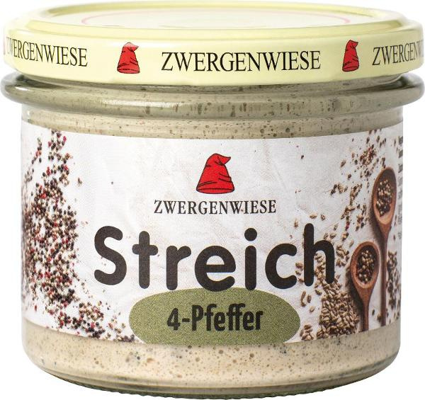 Produktfoto zu VPE Streich "4-Pfeffer" 6x180g Zwergenwiese