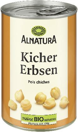 Produktfoto zu Kichererbsen in der Dose 400g Alnatura