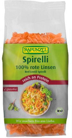 Produktfoto zu Rote Linsen Spirelli 300g Rapunzel