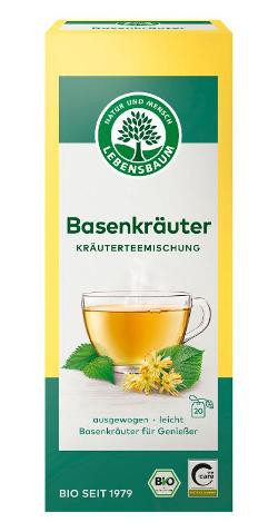 Produktfoto zu Kräutertee Basenkräuter 20×1,5g  Lebensbaum