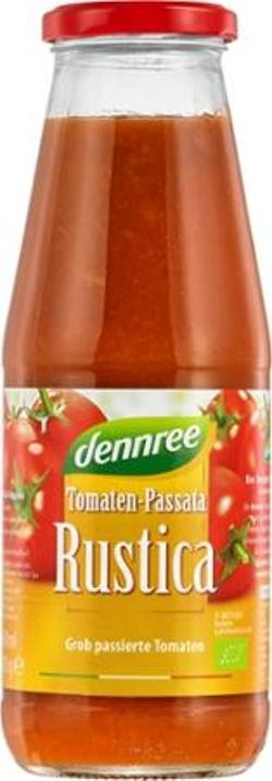 Produktfoto zu VPE Tomatenpassata "Rustica" 12x680g dennree