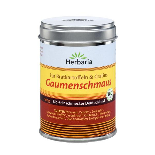 Produktfoto zu Bratkartoffelgewürz Gaumenschmaus 100g Herbaria