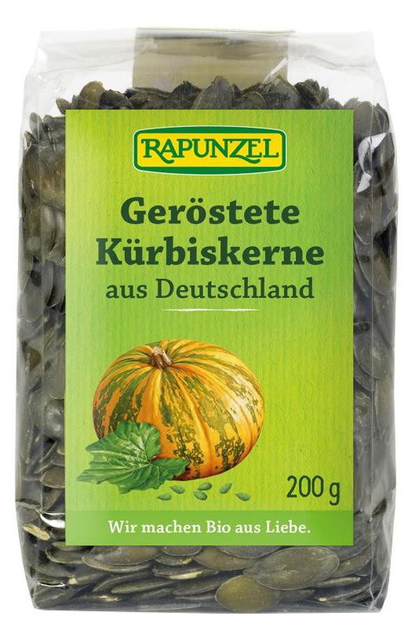 Produktfoto zu Kürbiskerne geröstet 200g Rapunzel