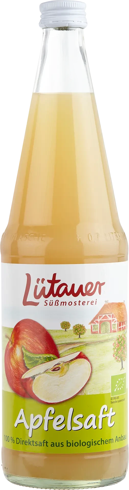 Produktfoto zu VPE Apfelsaft 6x0,7l Lütauer