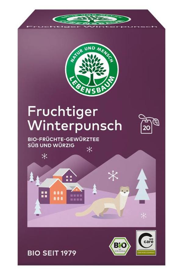 Produktfoto zu Fruchtiger Winterpunsch 20 Teebeutel Lebensbaum