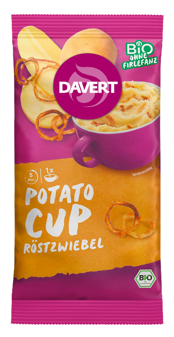 Produktfoto zu VPE Potato Cup Röstzwiebeln 8x54g