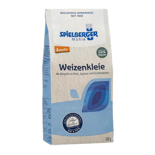 Produktfoto zu VPE Weizenkleie 6x500g Spielberger Mühle