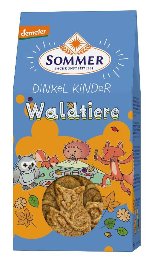 Produktfoto zu Dinkel Kinder Waldtiere 150g Sommer