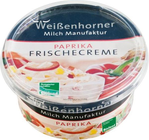 Produktfoto zu VPE Weißenhorner Frischecreme Paprika 6x150g Weißenhorner Milch Manufaktur