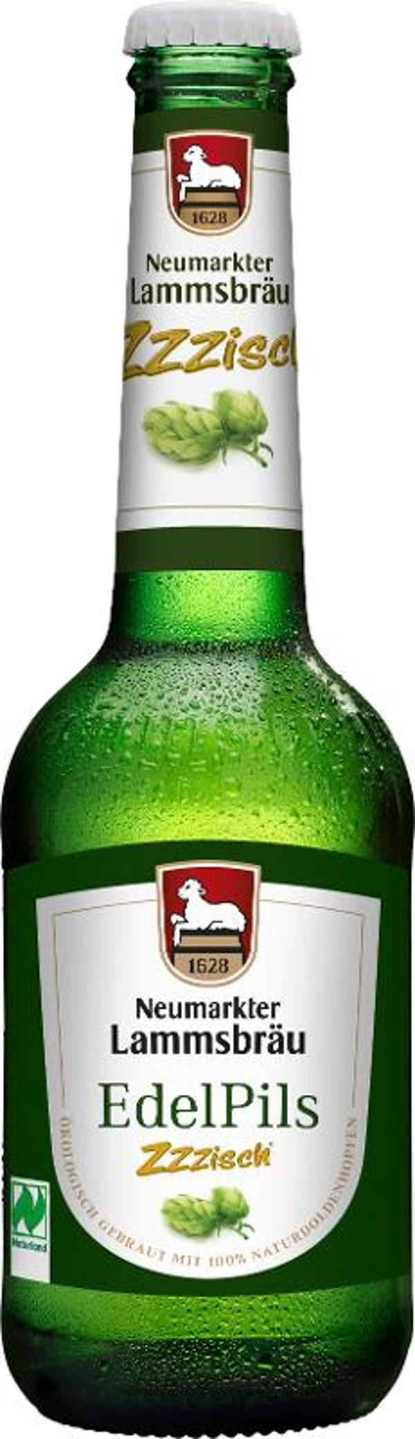 Produktfoto zu VPE Bier Edelpils 10x0,33 l Neumarkter Lammsbräu