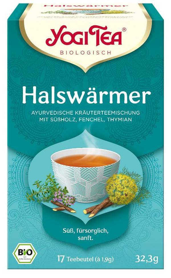 Produktfoto zu Kräutertee Halswärmer 17x1,9g Yogi Tea