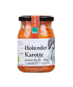 Produktfoto zu Holunder Karotte Ferment 200g Schnelles Grünzeug OWL