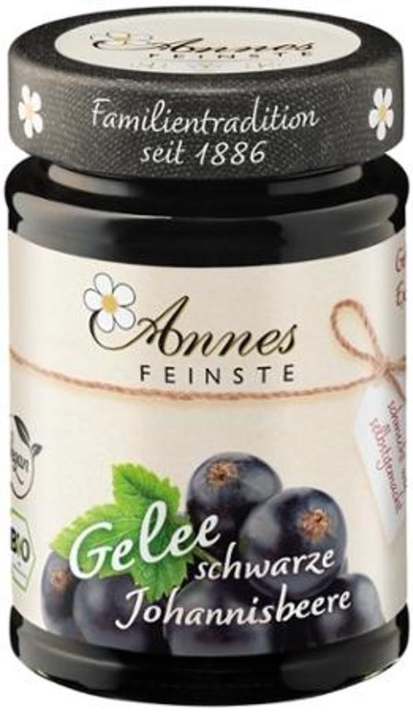 Produktfoto zu Schwarzes Johannisbeer Gelee 225g Annes Feinste