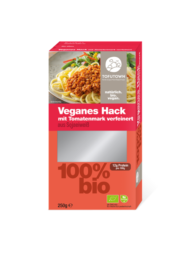 Produktfoto zu Veganes Hack 250g Tofutown