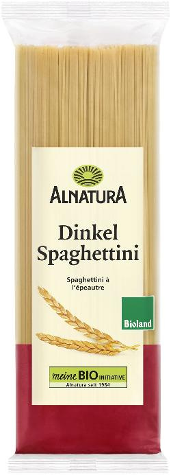 Produktfoto zu Dinkel Spahettini 500g Alnatura