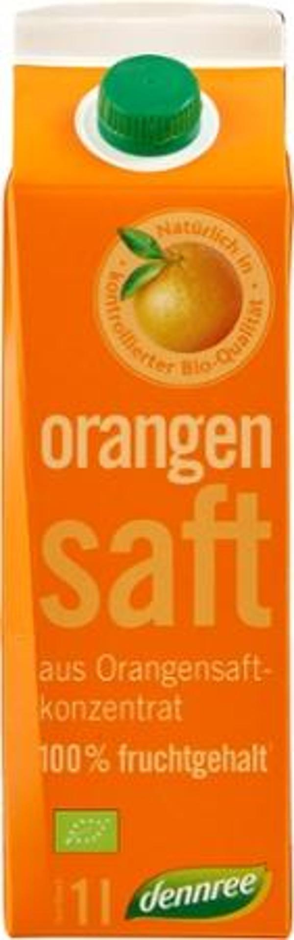 Produktfoto zu VPE Orangensaft aus Orangensaftkonzentrat 8x1 l dennree