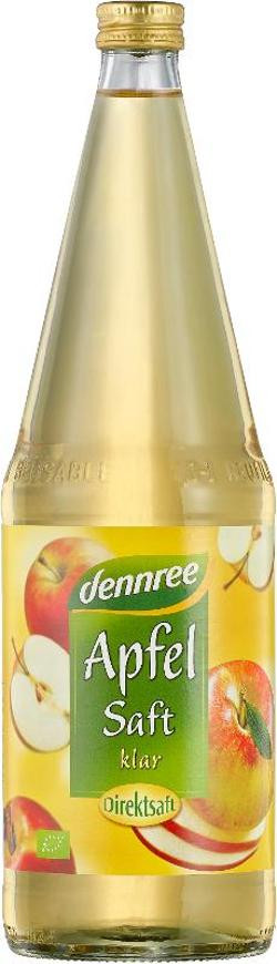 Produktfoto zu VPE Apfelsaft klar 6x1 l dennree