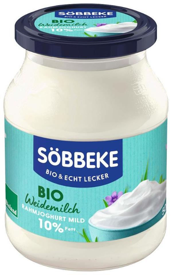 Produktfoto zu Rahmjoghurt mild 10% 500g Söbbeke