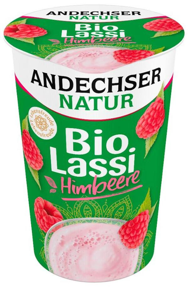 Produktfoto zu VPE Lassi Himbeere 6x3,5% Andechser Natur