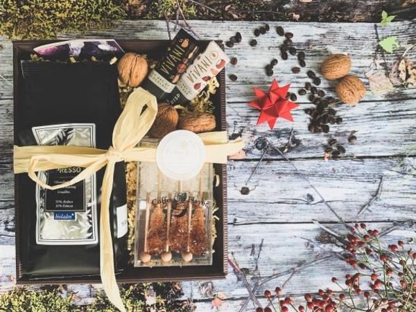 Produktfoto zu Geschenkkorb Kaffeestunde