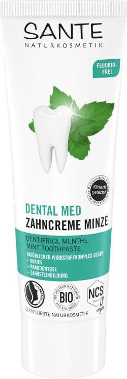 Produktfoto zu Dental Med Zahncreme Minze 75ml Sante Naturkosmetik