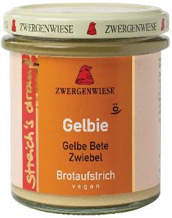 Produktfoto zu Brotaufstrich streich's drauf "Gelbie" 160g  Zwergenwiese