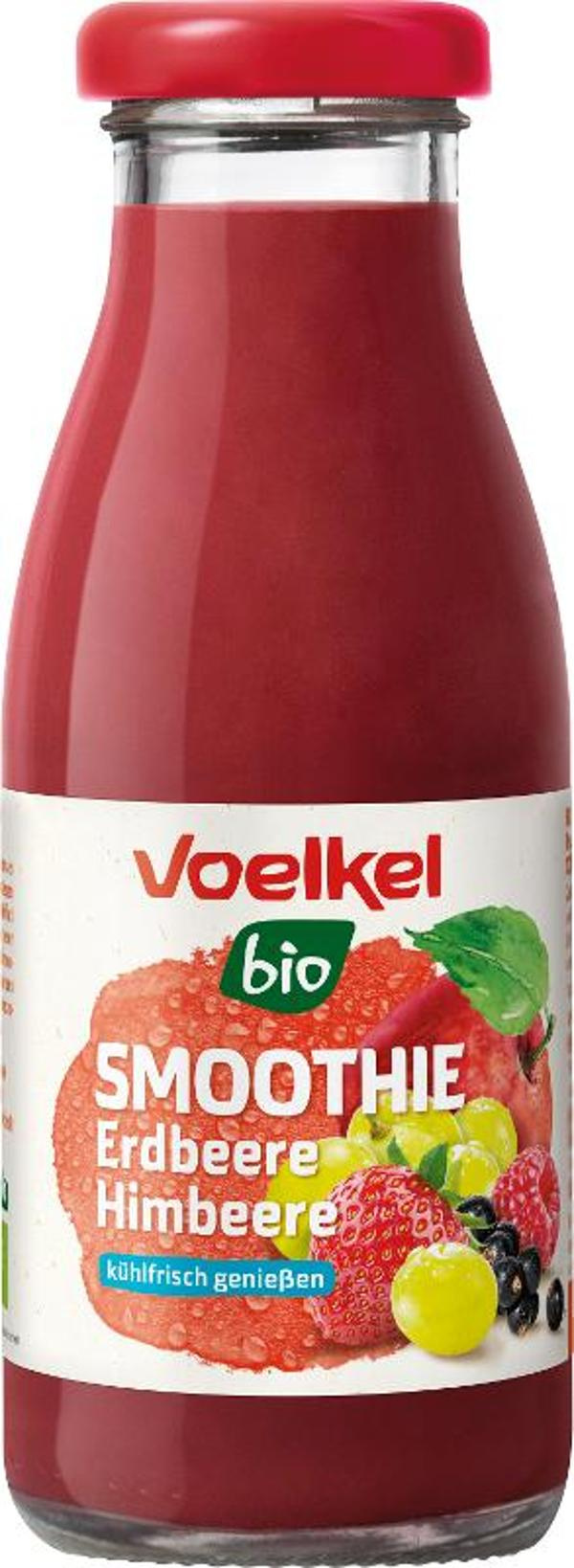 Produktfoto zu Smoothie Erdbeere Himbeere 0,25l Voelkel