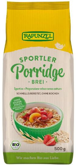 Produktfoto zu Sportler Brei 500g Rapunzel