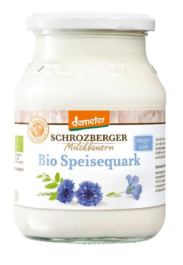 Produktfoto zu Speisequark Magerstufe 500g Schrozberger Milchbauern