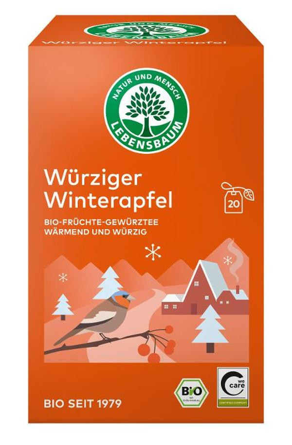 Produktfoto zu Würziger Winterapfel 20 Teebeutel Lebensbaum