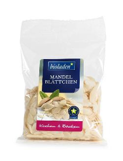 Produktfoto zu Mandelblättchen 100g bioladen