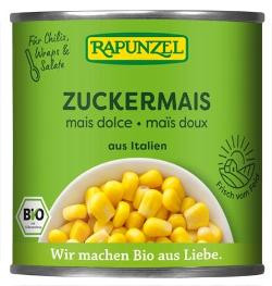 Produktfoto zu VPE Zuckermais 6x160g (140g Abtropfgewicht) Rapunzel