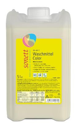 Produktfoto zu Color-Waschmittel Mint & Lemon 5 Liter Sonett