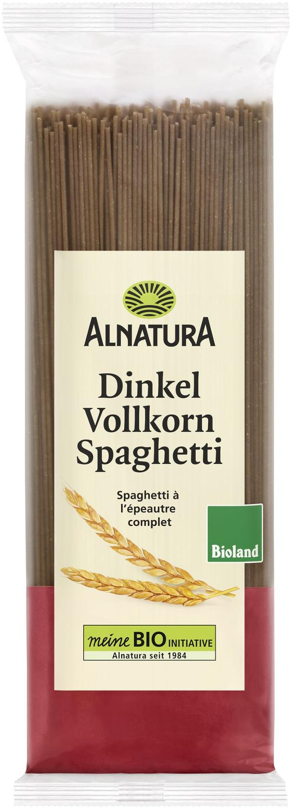 Produktfoto zu Dinkel Vollkorn Spaghetti 500g Alnatura