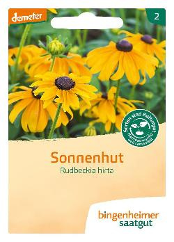 Produktfoto zu Saatgut Sonnenhut Rudbeckia hirta Bingenheimer Saatgut