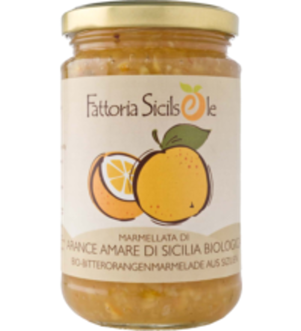 Produktfoto zu VPE Bitterorange Marmelade 6x370g Fattoria Sicilsole