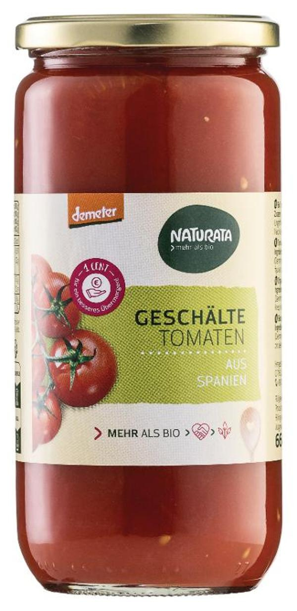 Produktfoto zu VPE Tomaten geschält in Tomatensaft 6x660g