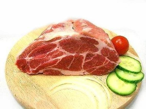 Produktfoto zu Schweine Nackenbraten ohne Knochen 500g Biohof Bakenhus