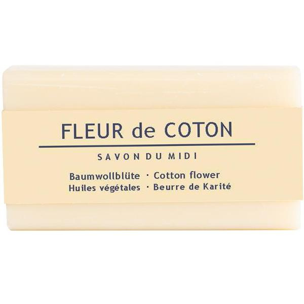 Produktfoto zu Karité Seife Fleur de Coton 100g Savon du Midi