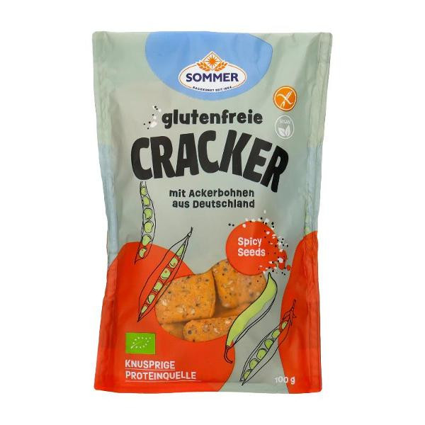 Produktfoto zu Bohnen Cracker Spicy Seeds 100g Sommer