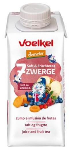 Produktfoto zu VPE 7-Zwerge-Kindersaft 24x0,2 l Voelkel