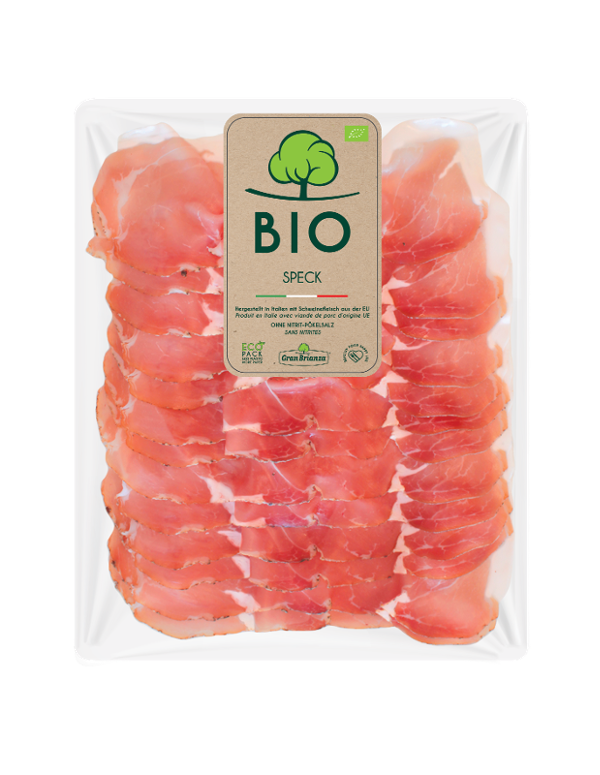 Produktfoto zu Italienischer Speck 80g Brianza Salumi