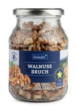 Produktfoto zu Walnussbruch im Pfandglas 220g bioladen