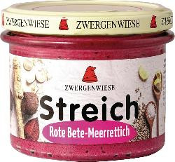 Produktfoto zu Streich Rote Bete-Meerettich 180g  Zwergenwiese