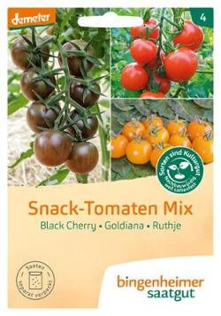 Produktfoto zu Saatgut Snack-Tomaten-Mix 10g Bingenheimer Saatgut