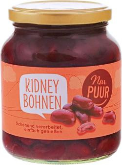 Produktfoto zu VPE Kidneybohnen im Glas 6x350g Nur Puur