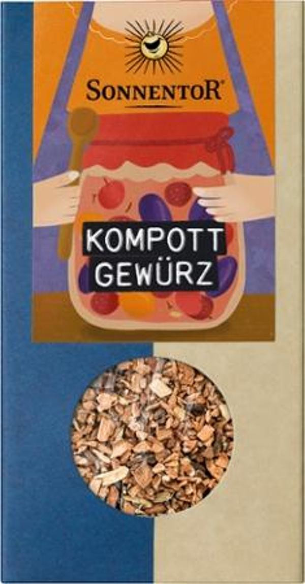 Produktfoto zu Kompott Gewürz 55g Sonnentor